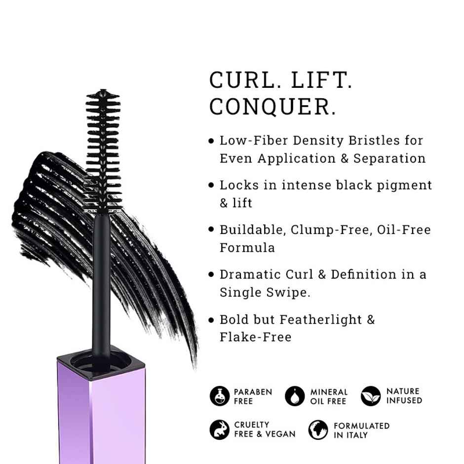 Lovetc Curl | Conquer | Etc Hypercurl Volumising Mascara | Got Your Black - 7 ml