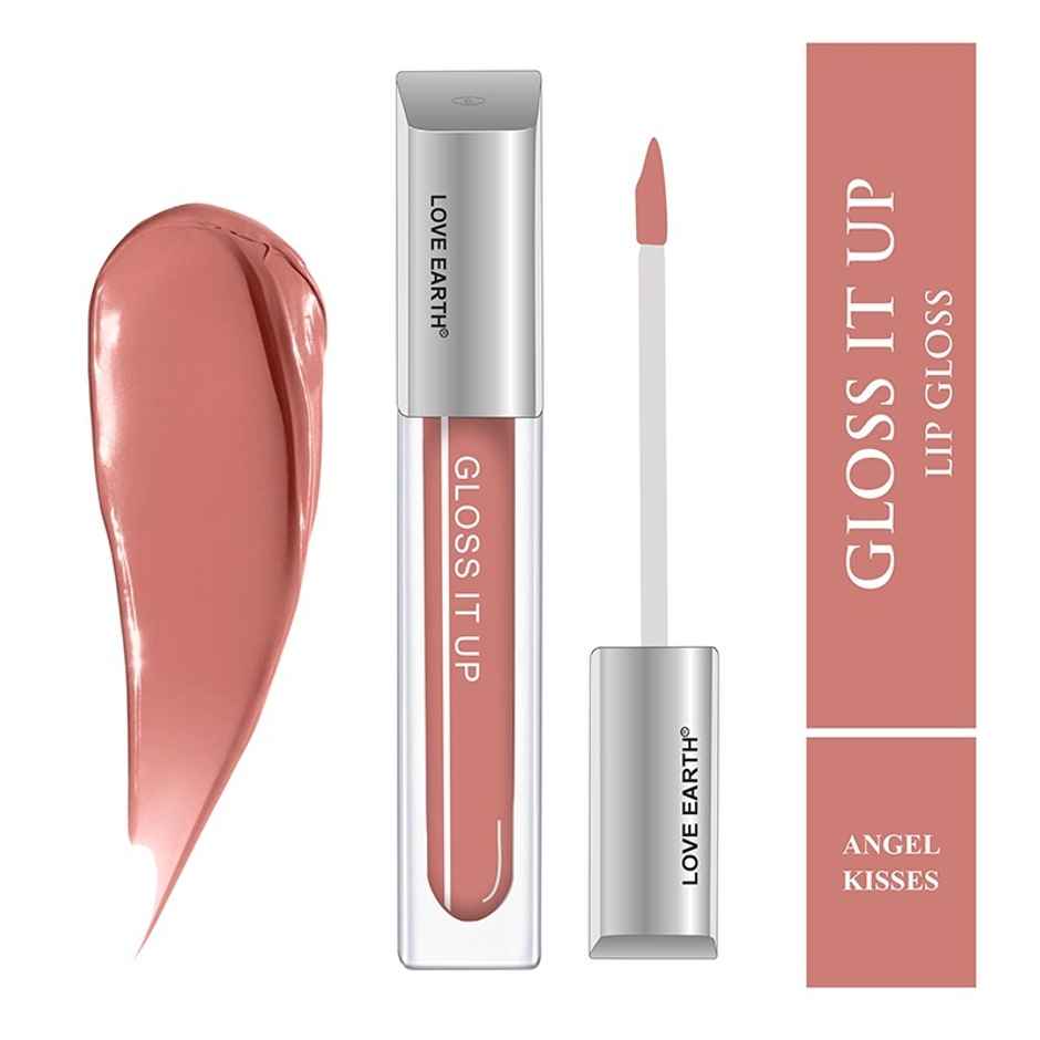 Love Earth Lip Gloss - Angel Kisses (Peach) Peach