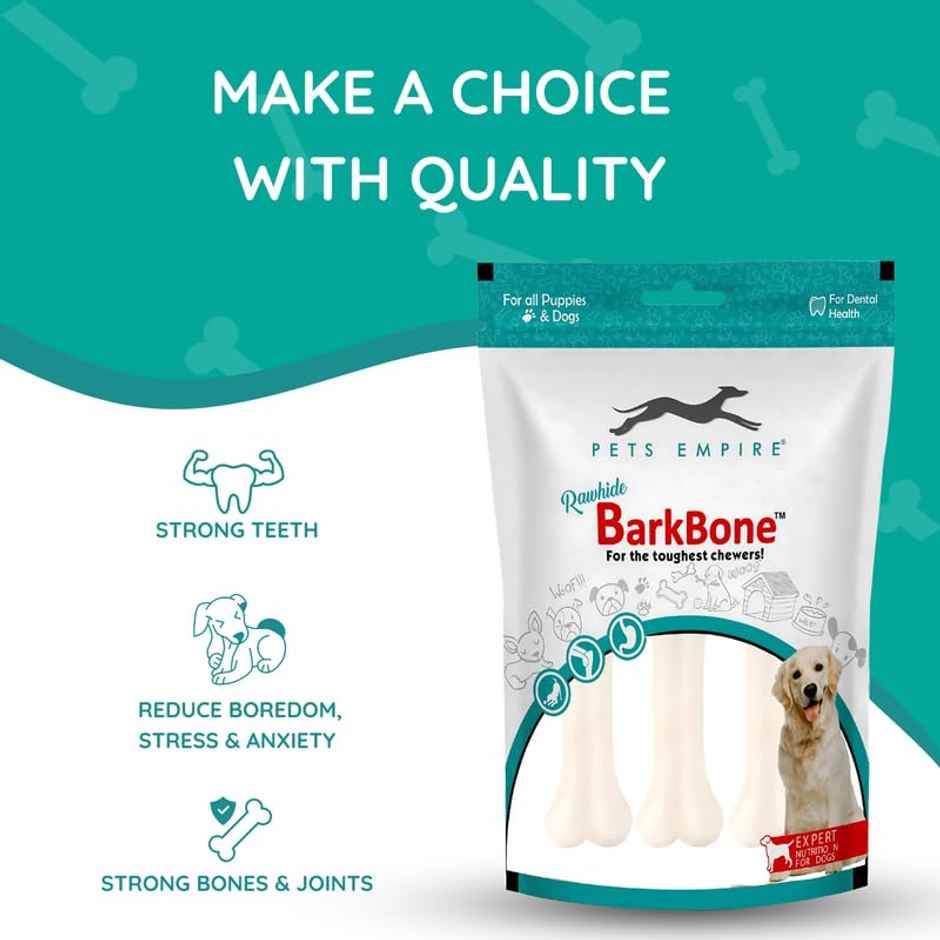 Pets Empire Pressed Chew Bone Dog Treats 5Inch