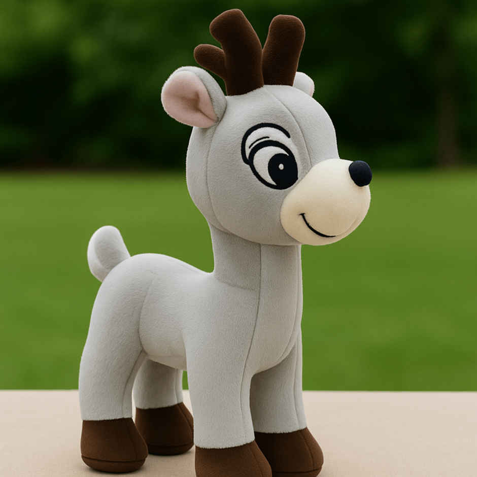 Fablue Stuffed Deer Soft Toy For Kids - Hugging Cute Plush Soft Toy