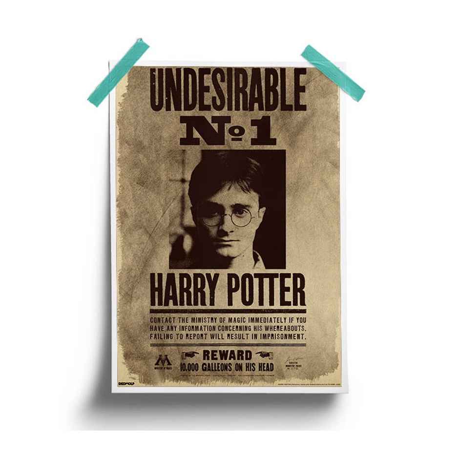 House Of Festivals Undesirable No.1 - Harry Potter Official Poster