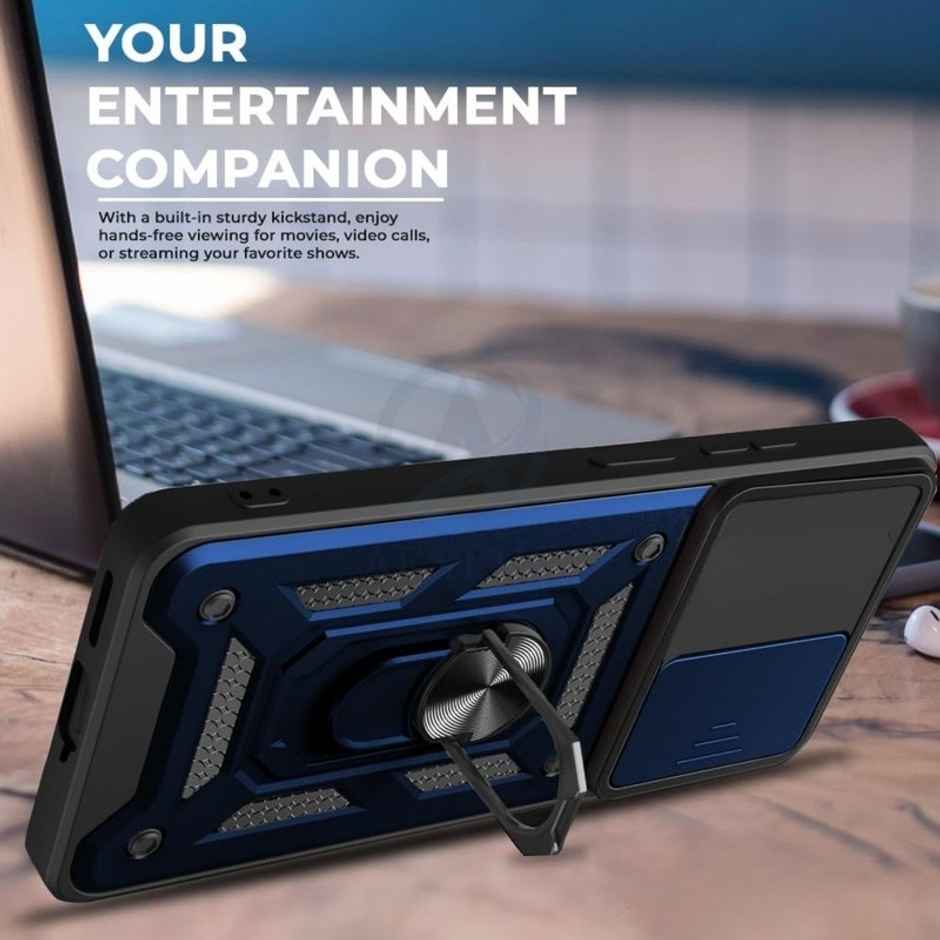 Kwine Case Oneplus 13R 5G Back Cover - Armor Case - Blue