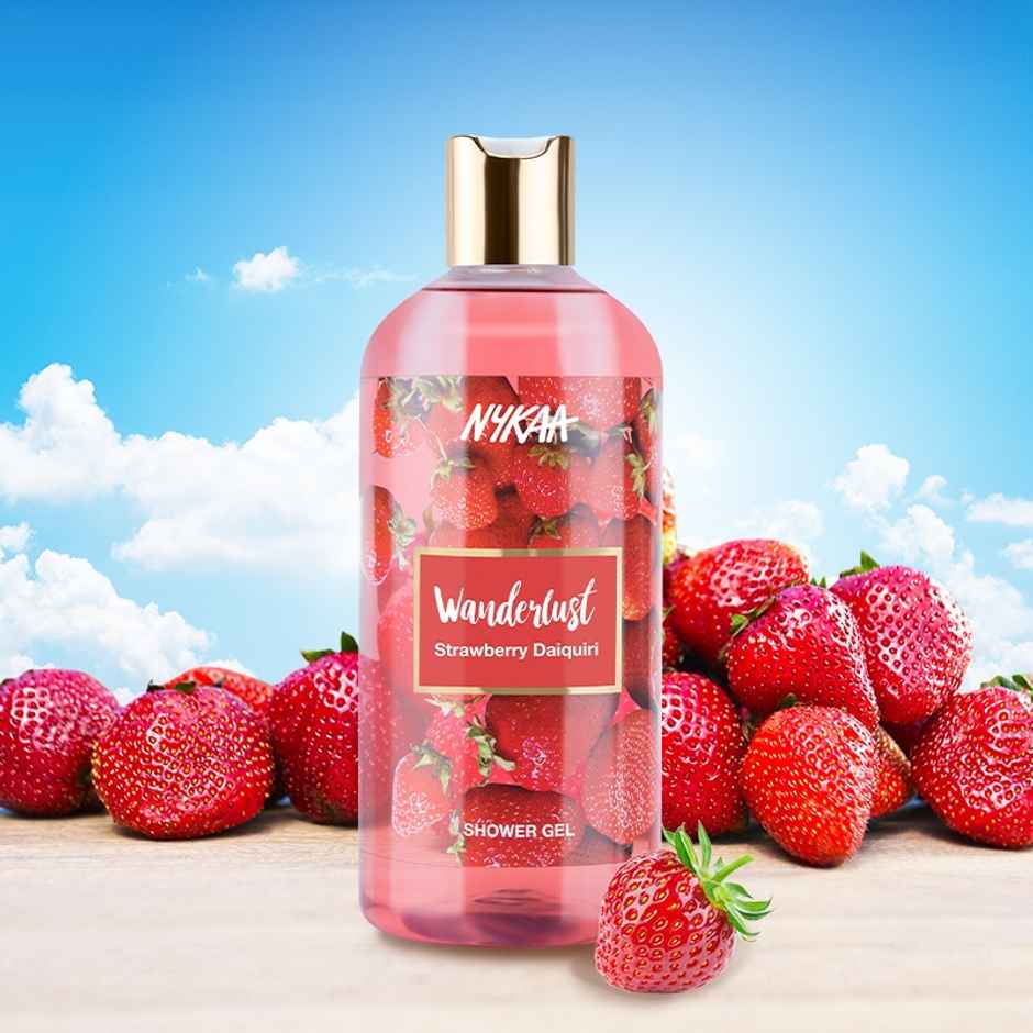 Nykaa Wanderlust Strawberry Daiquiri Shower Gel