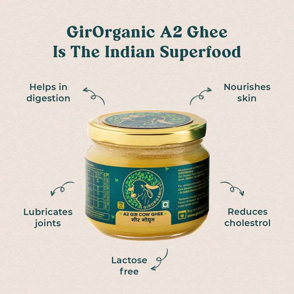 Girorganic A2 Gir Cow Desi Ghee