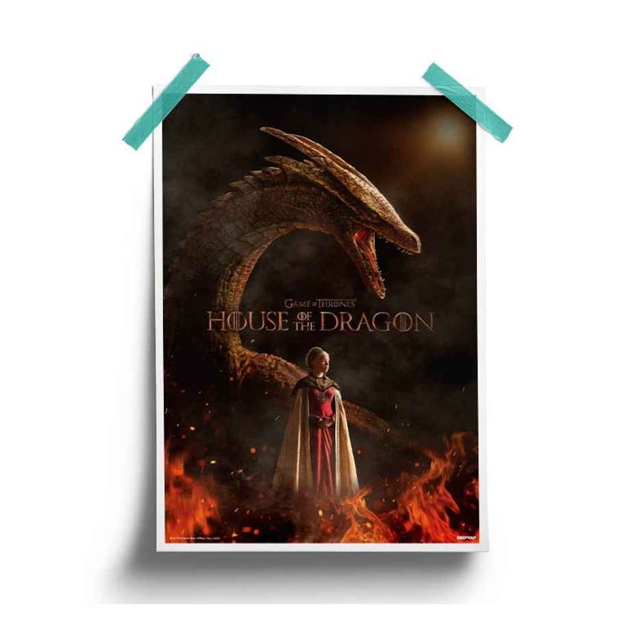 House Of Festivals Princess Rhaenyra - House Of The Dragon Official Poster