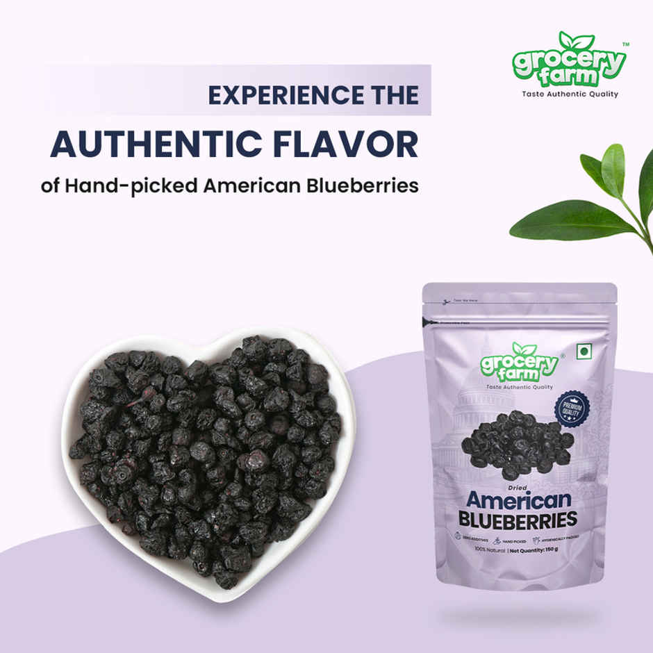 Grocery Farm Dried American Blueberries