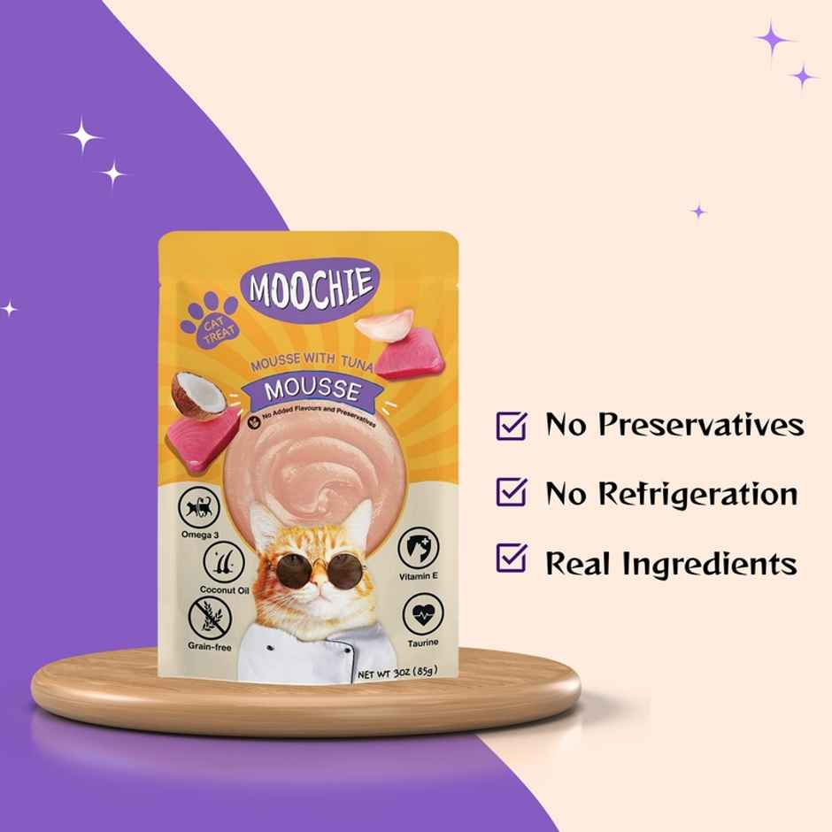 Moochie Cat Wet FOOD - Mousse With Tuna