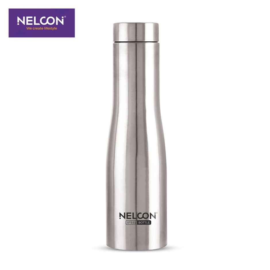 Nelcon Blue Bell Stainless Steel Bottle | BPA Free | Spill Proof | Food Grade | 1000 ml