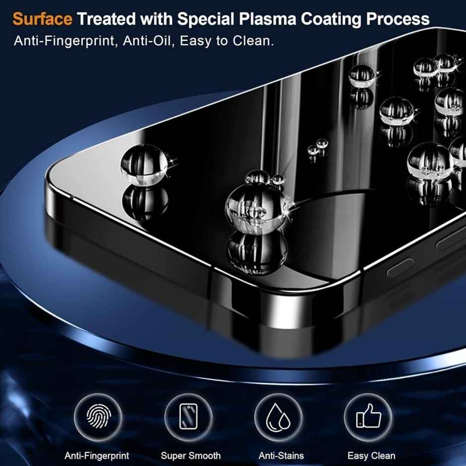 Kwine Case Nothing Phone 3A Pro 5G Tempered Glass Screen Protector