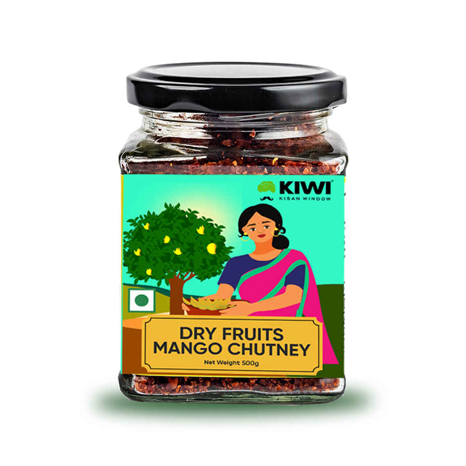 Kiwi Kisan Window Dry Fruits Mango Chutney