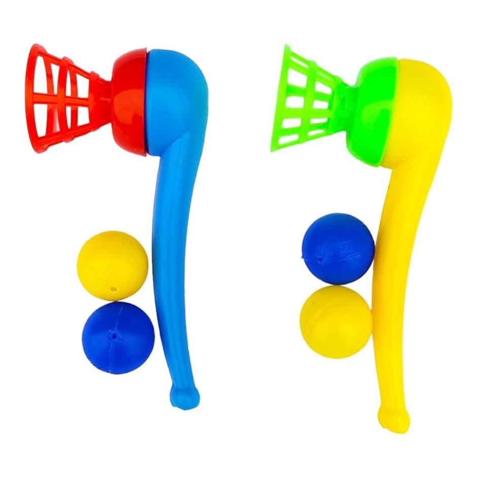 Fablue Magic Blow Pipe Toy - Set Of 2 Magic Blowing Ball Toy - Party Game For Kids And Adults