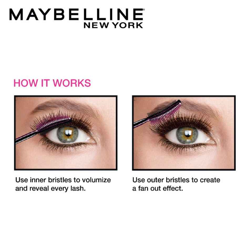 Maybelline New York Lash Sensational Waterproof Mascara, Black