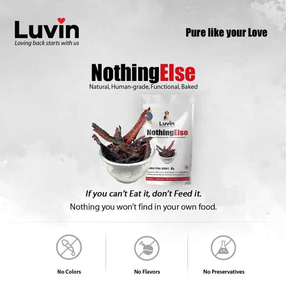 Luvin Nothing Else Tuna Jerky Treats For Dogs And Cats
