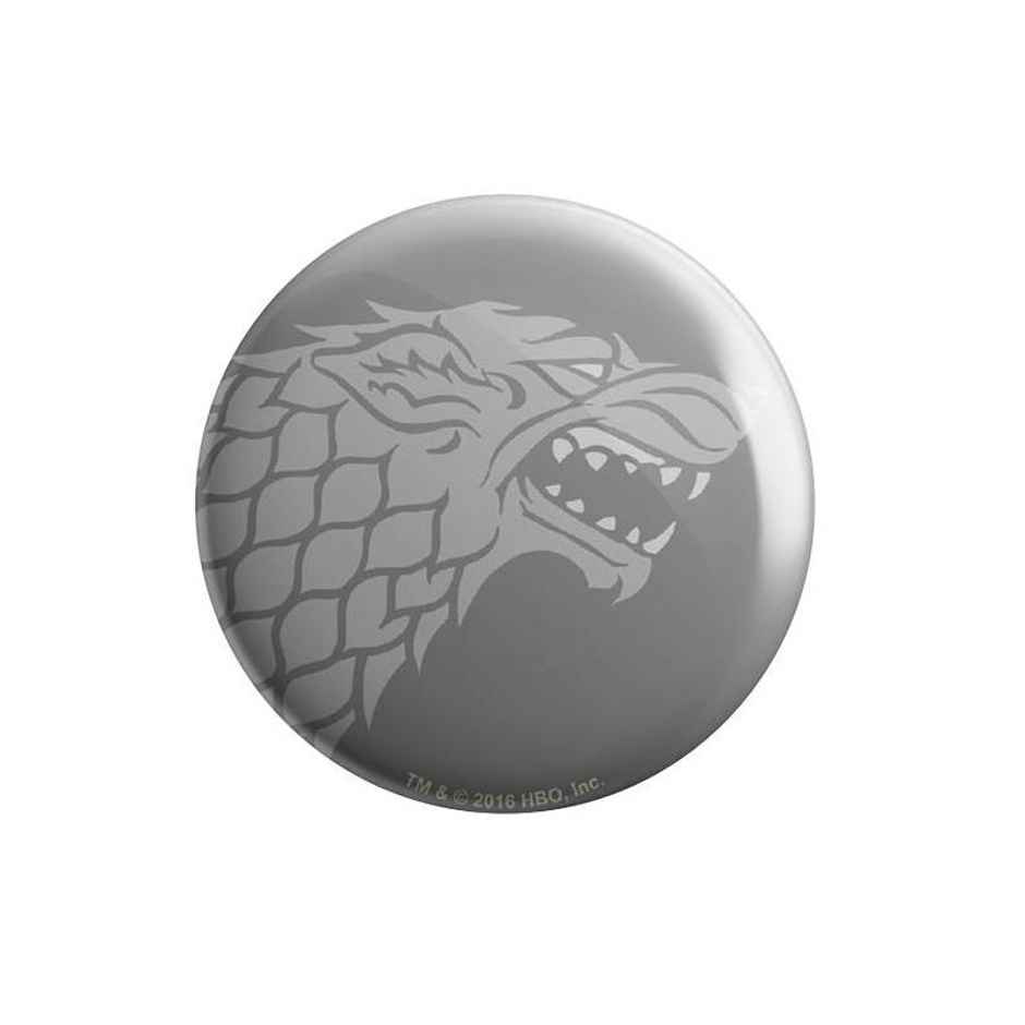 House Of Festivals House Stark Tonal Sigil - Game Of Thrones Official Badge