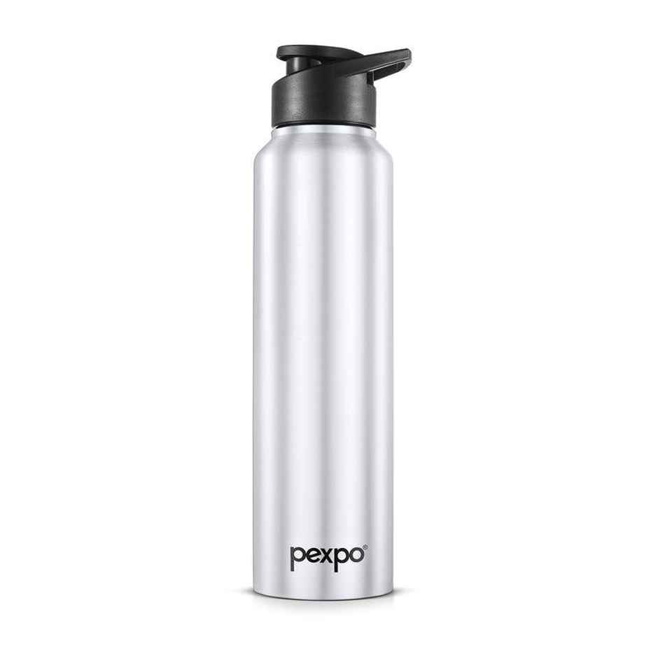 Pexpo Chromo Sports And Hiking Stainless Steel Water Bottle | 1 L