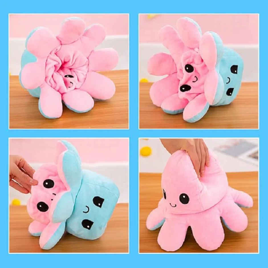 Fablue Octopus Sitting Plush Soft Toy Boys & Girls - 17 cm
