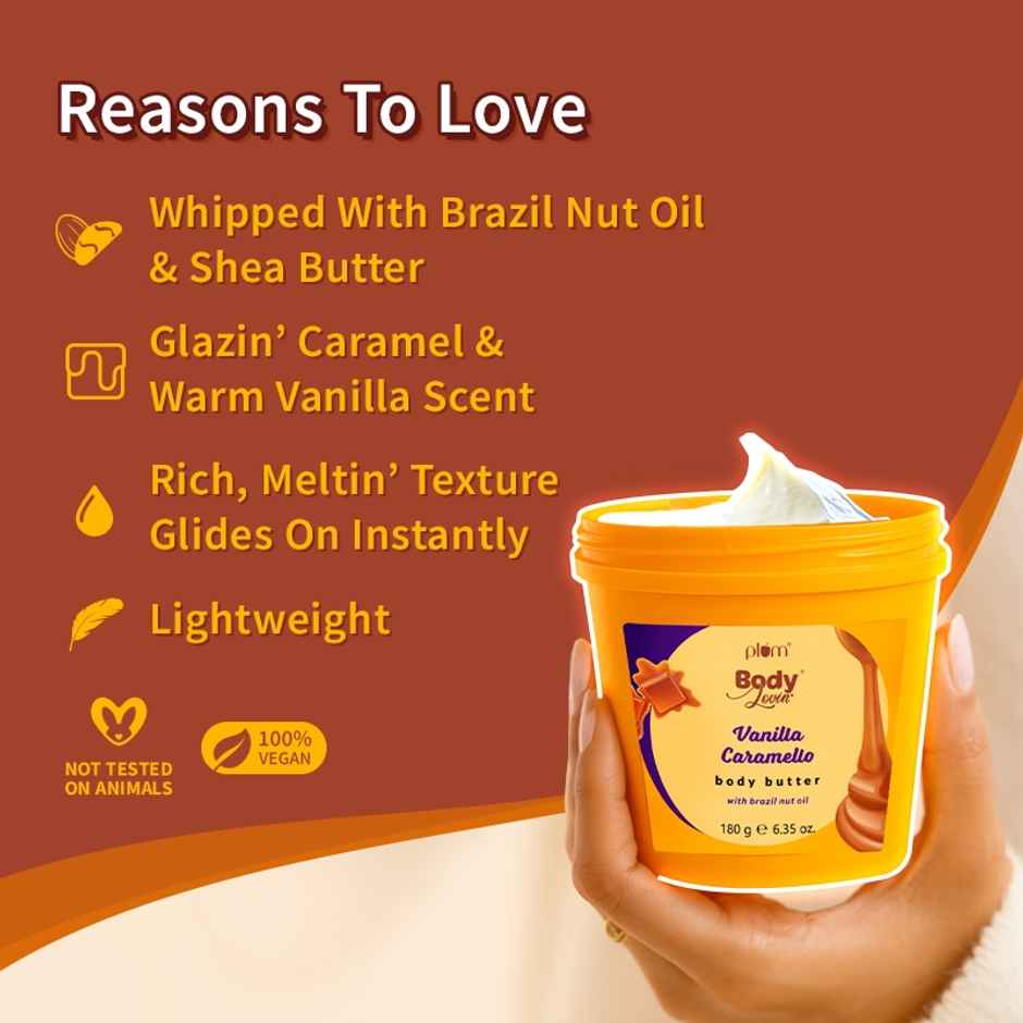 Plum BodyLovin' Vanilla Caramello Body Butter