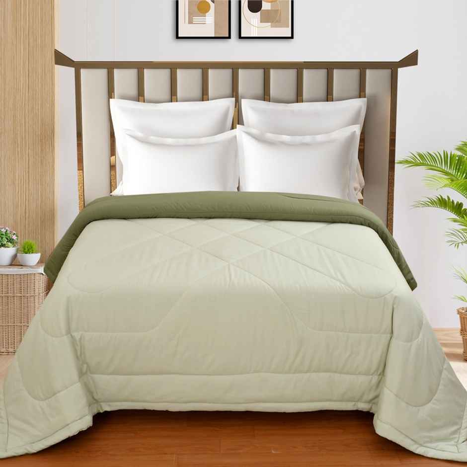 Florida Impress Reversible AC Comforter for Double Bed Made with Microfiber | Pista