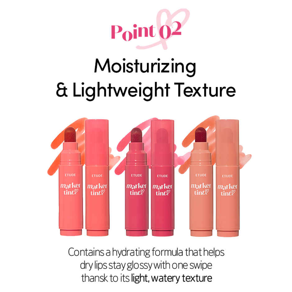 ETUDE Dear Darling Marker Tint | 04 Milk Strawberry