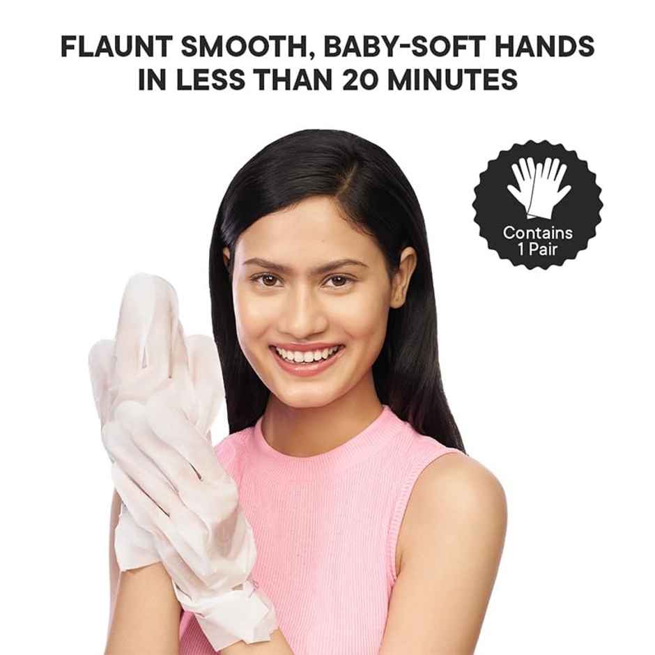 Quench Nourishing Manicure Hand Mask | With Mon Cherry Radiance