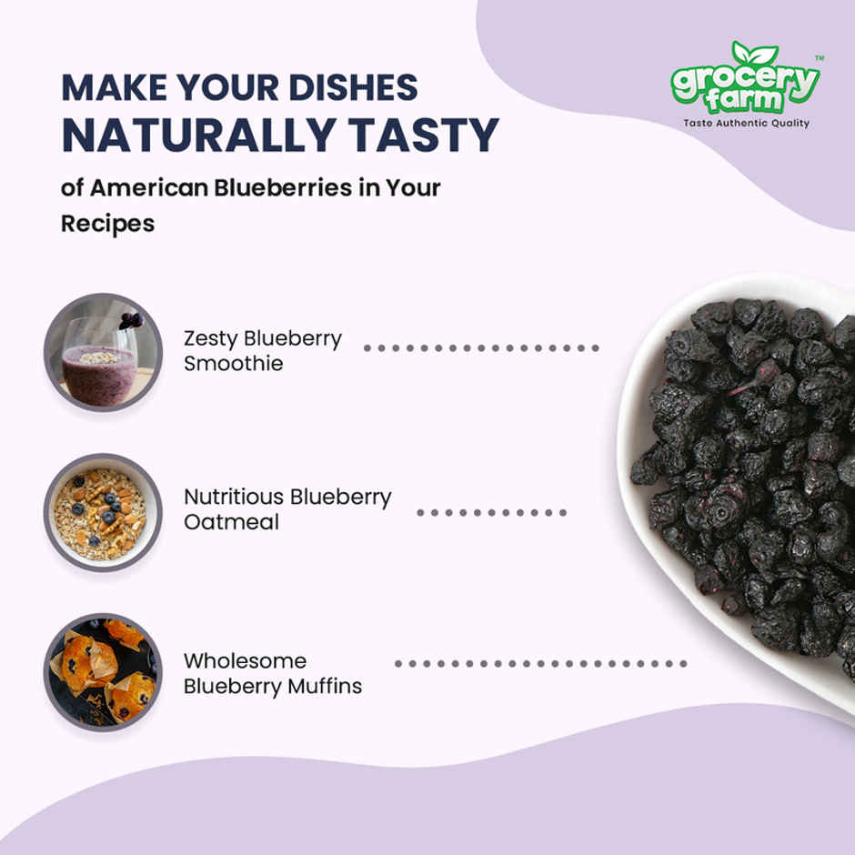Grocery Farm Dried American Blueberries