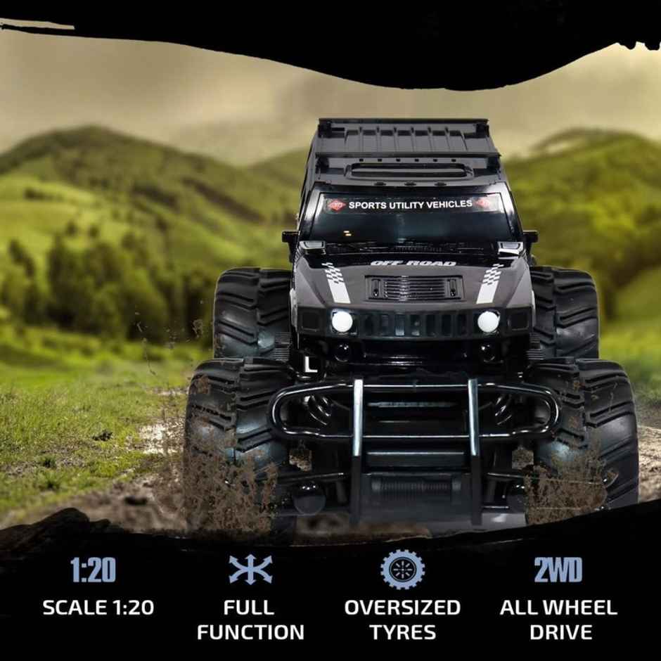 Fablue Off Road Remote Control Car For Kids - Adventure Rugged Suv Car Toy For Kids