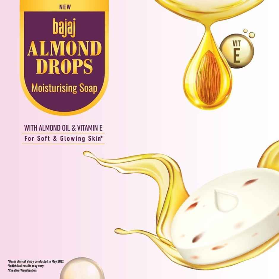 Bajaj Almond Drops Moisturizing Soap