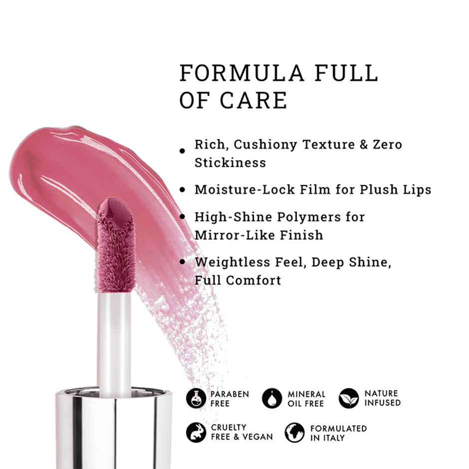 Lovetc Gloss | Glee | Etc High Glaze Lip Gloss | Barely Blushing | 5.5 g