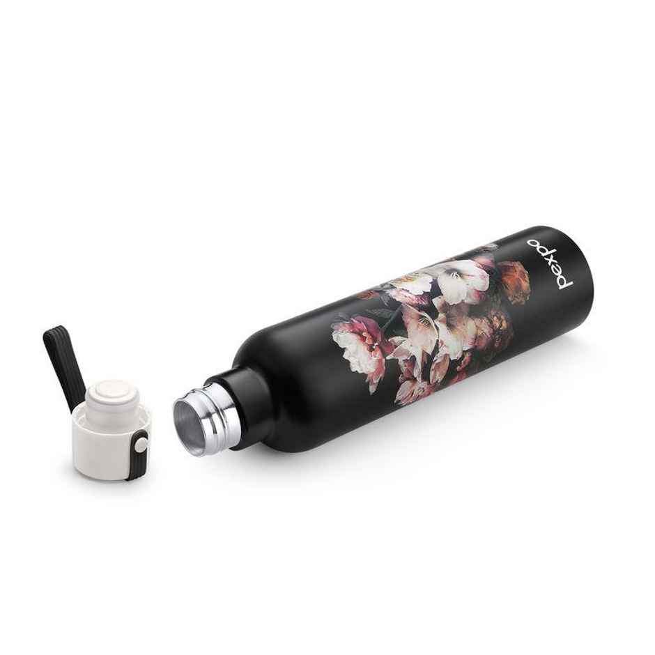 Pexpo 24 Hrs Hot & Cold Isi Certified Oslo With Printed Design Vacuum Insulated Bottle 750 ml Flask