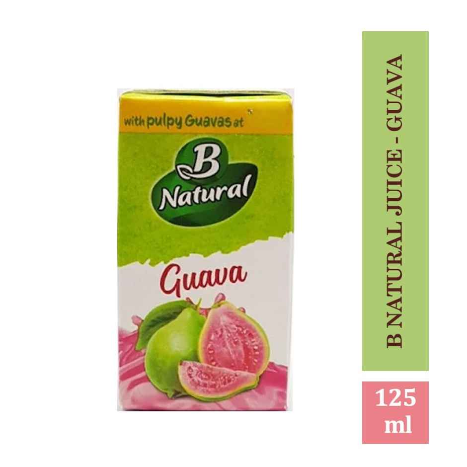 B Natural Guava Juice | Pulp | No Concentrate