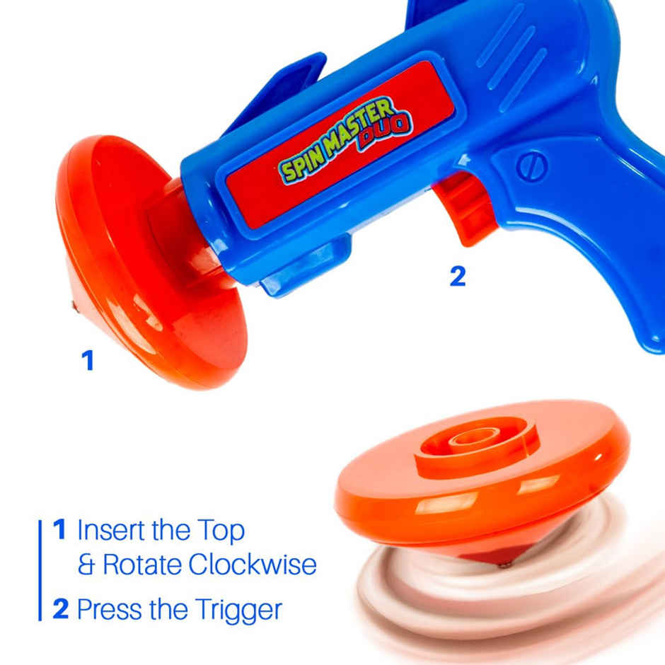 Fablue Spin Master Duo Gun Toy For Kids - Toy Gun for Kids