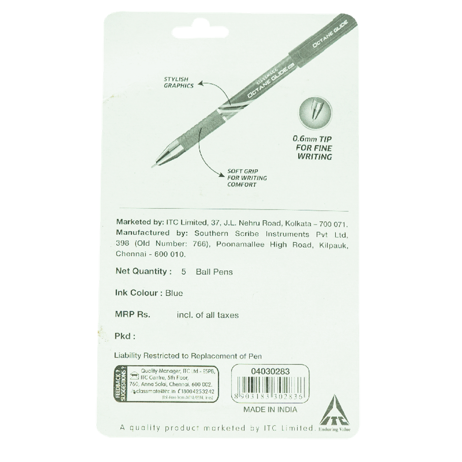 Classmate Pens Octane Glide Ball