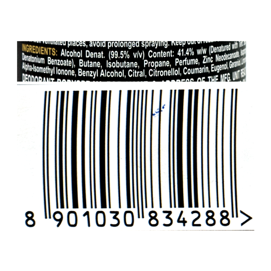 Axe Gold Temptation Deedorant Bodyspray