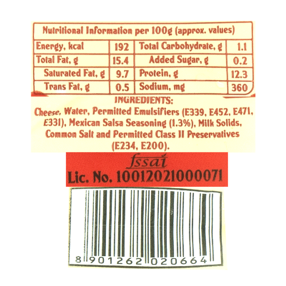 Amul Cheese Mexican Salsa