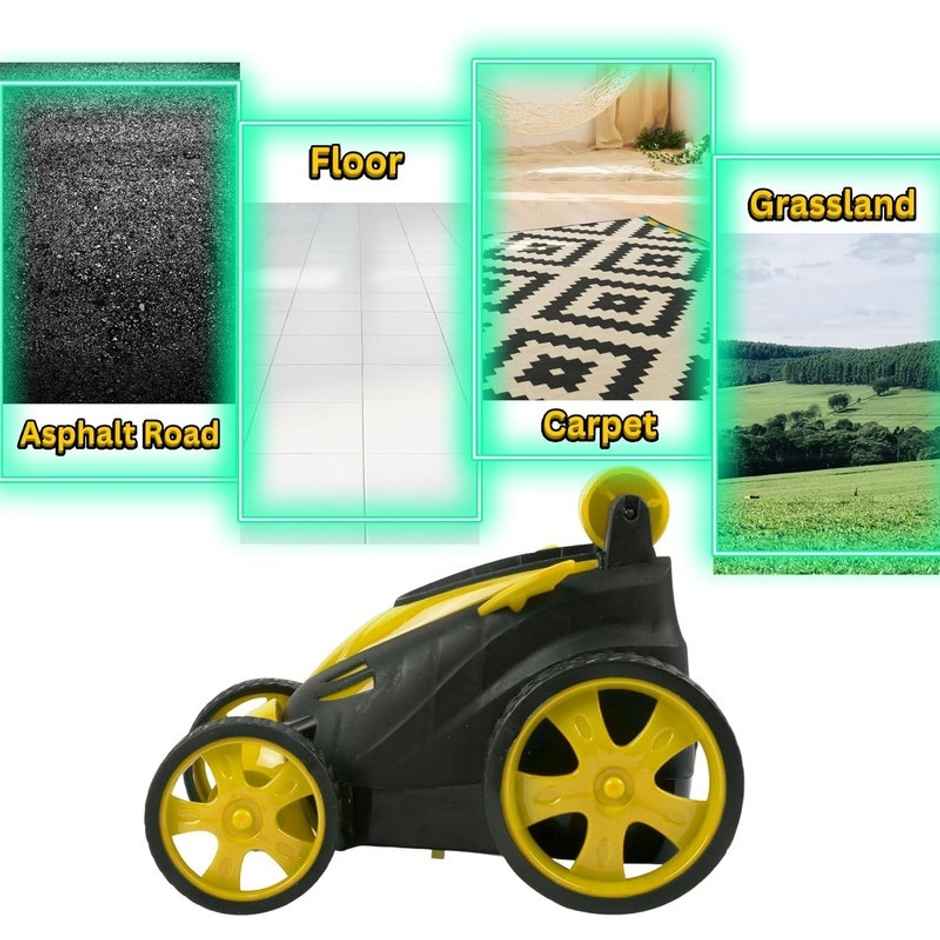 Fablue Remote Control Small Stunt Car | 360 Degree Rotating Toy | Assorted Colors & Designs