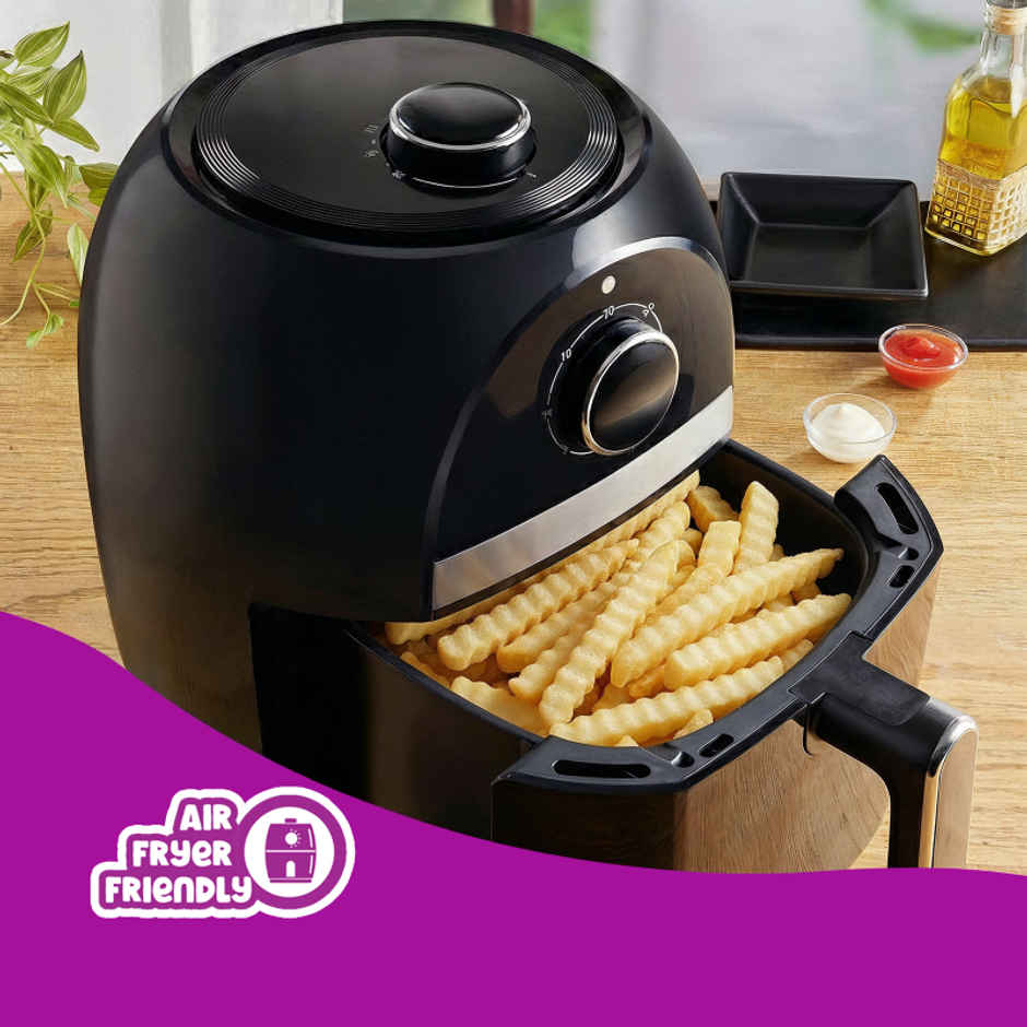 HyFun Crinkle French Fries, Crunchy & Air Fryer Friendly | Frozen