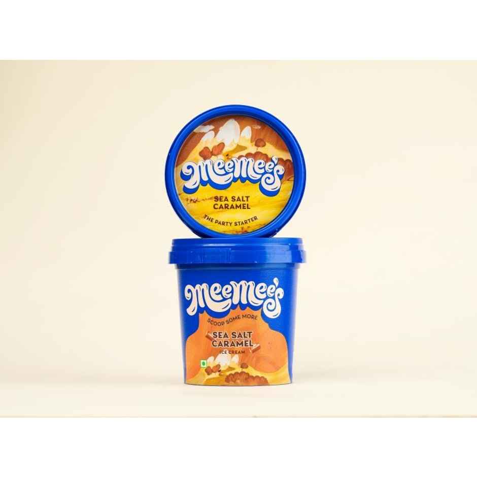 Meemee's Sea Salt Caramel - Ice Cream Tub