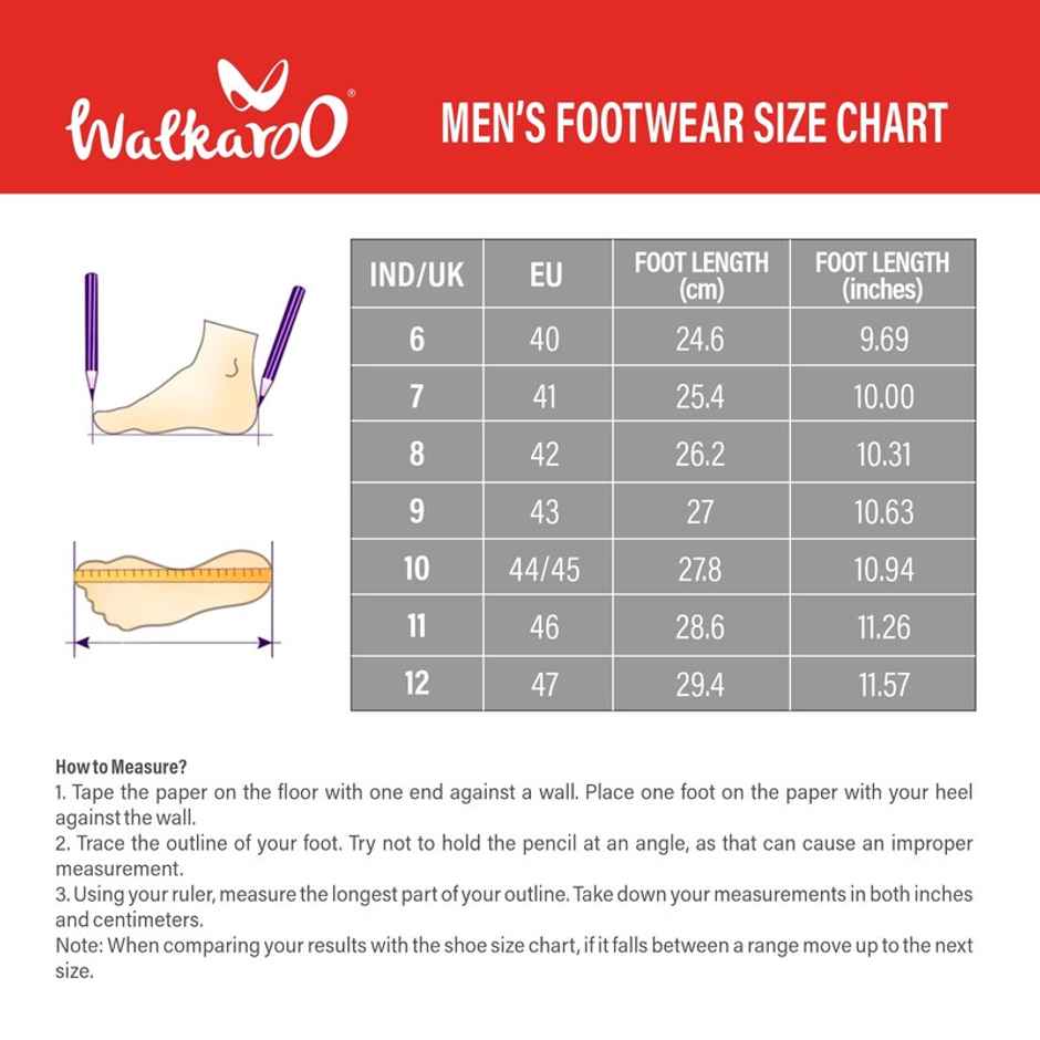 Walkaroo Men's Superclogs - WC8710 Dark Grey UK6