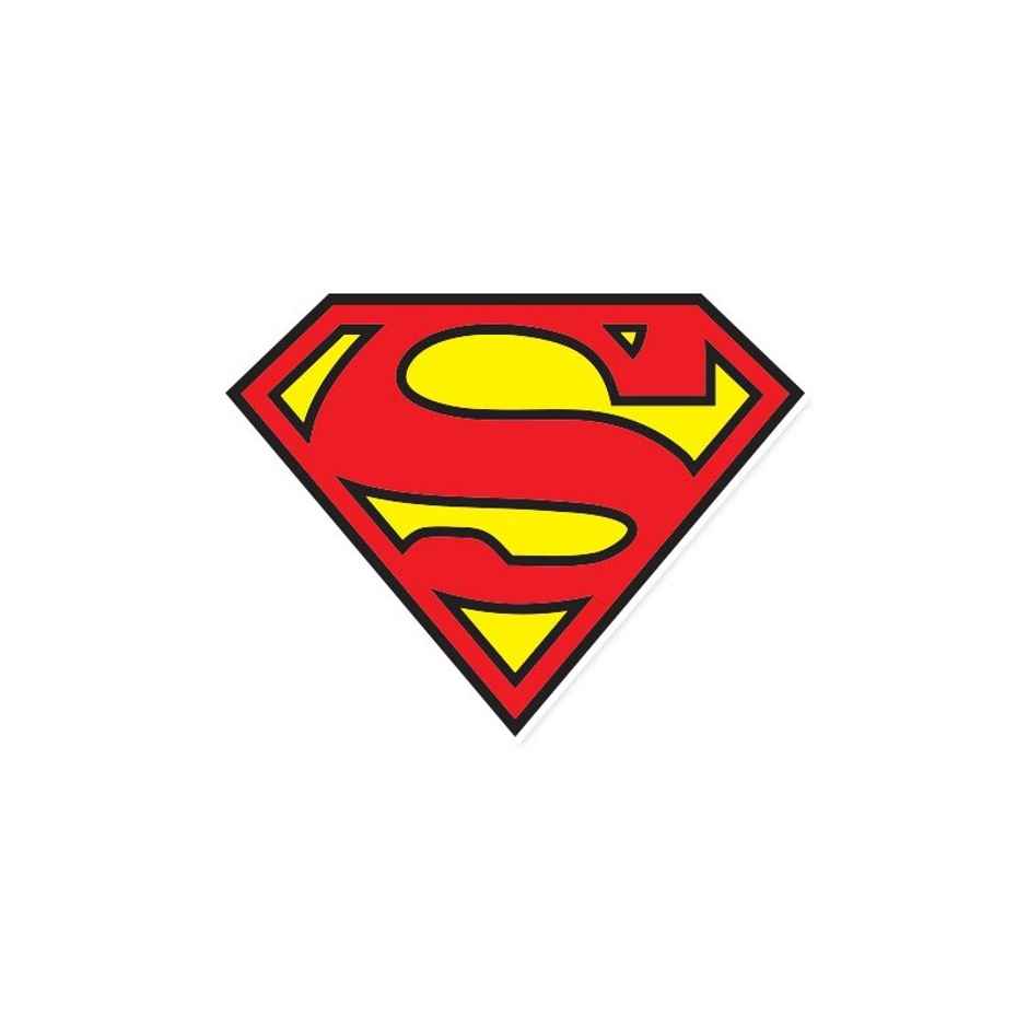 House of Festivals Superman Classic Logo - Superman Official Sticker