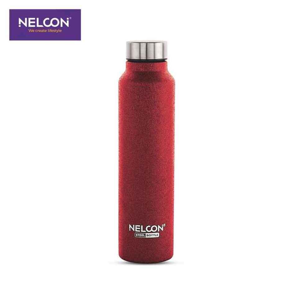 Nelcon Dew Crocz SS Bottle | Office | School-Travel-Gym-Car | 1 L | Red