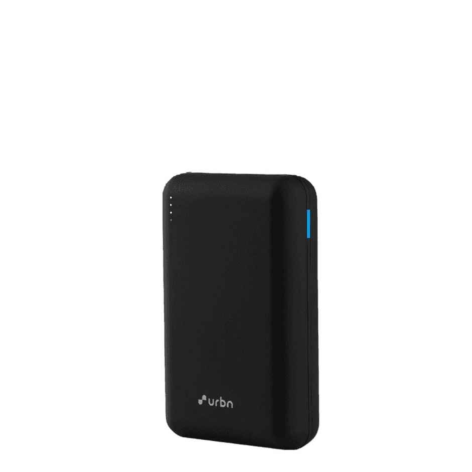 URBN 20000 mAh Premium Black Edition Nano Power Bank | 22.5W Super Fast Charging (Black)