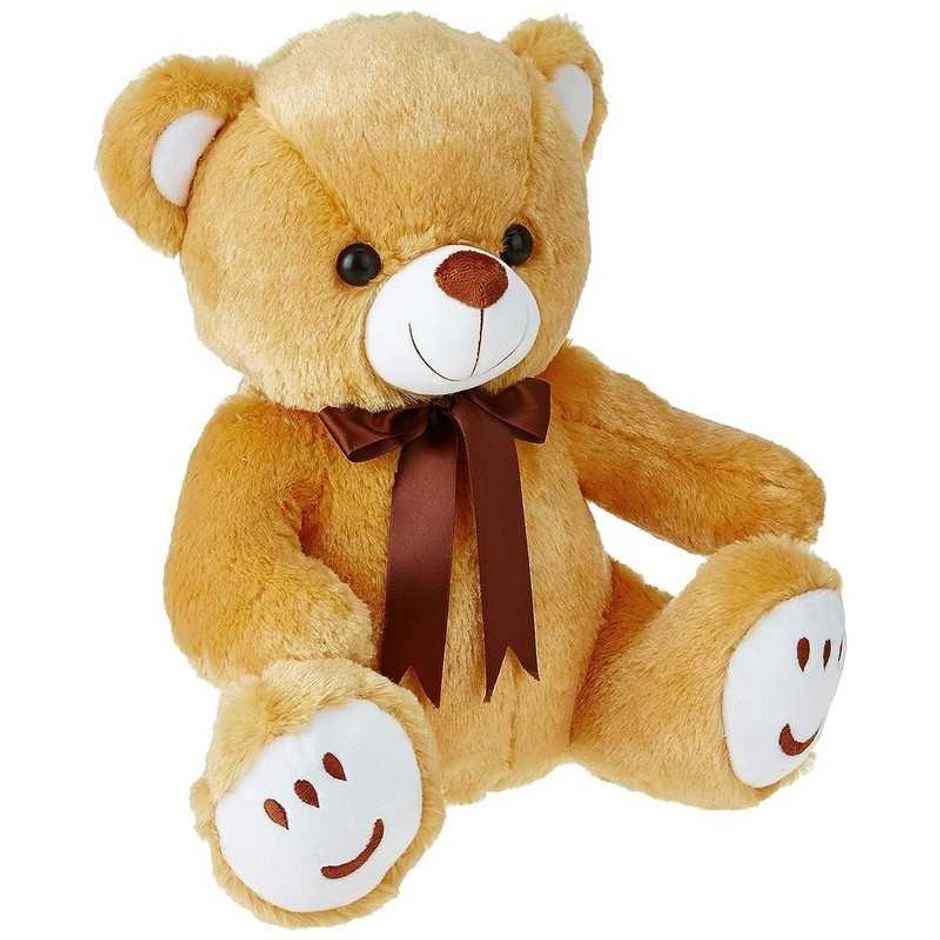 Fablue Teddy Bear Plush Soft Toy Animal for Kids | Brown | 33 cm