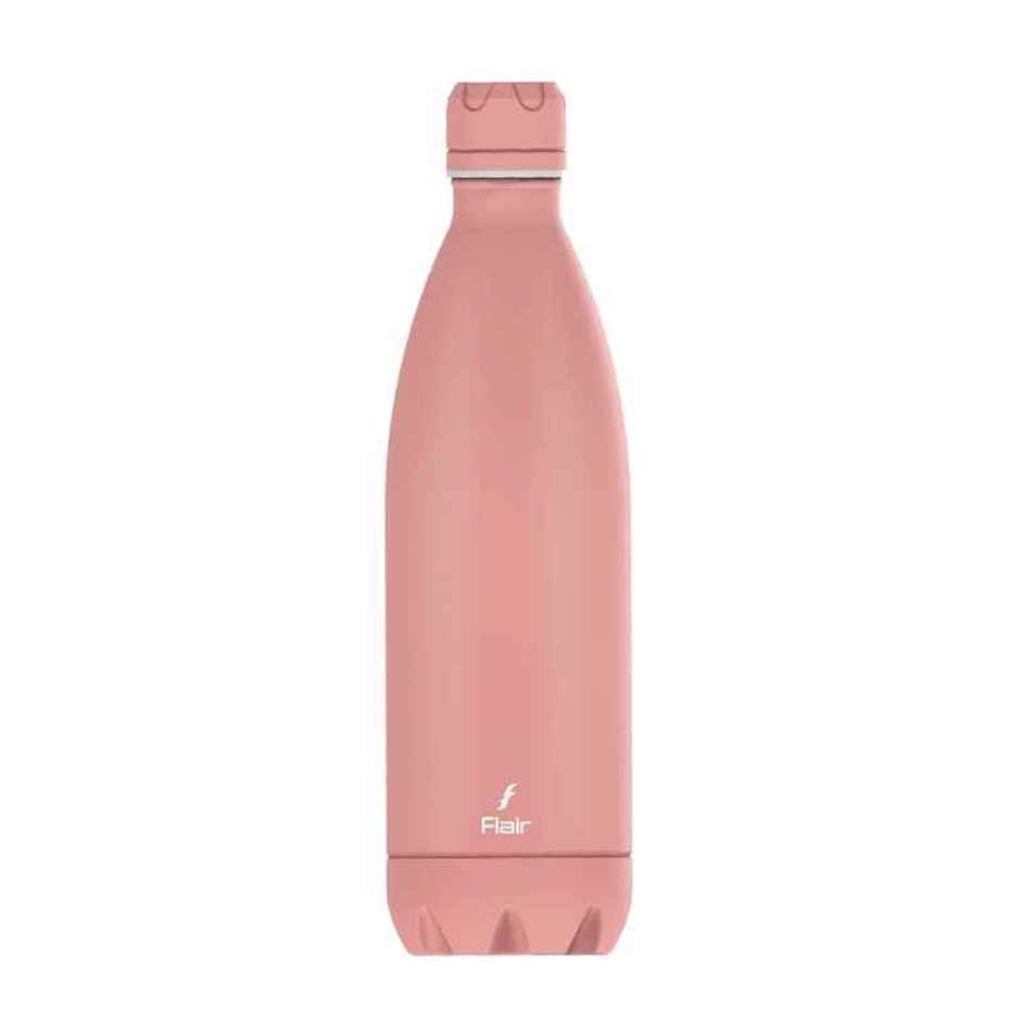 Flair Pastel Pink Double Wall Vacuum Insulated Stainless Steel Flask, 500 ml