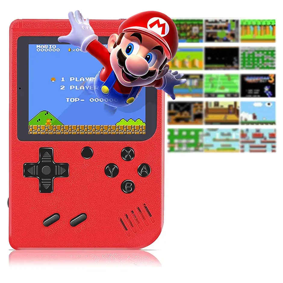 Fablue Rechargeable Pocket Video Game for Kids - 400 in 1 Retro Game Toy for Kids - Multicolor