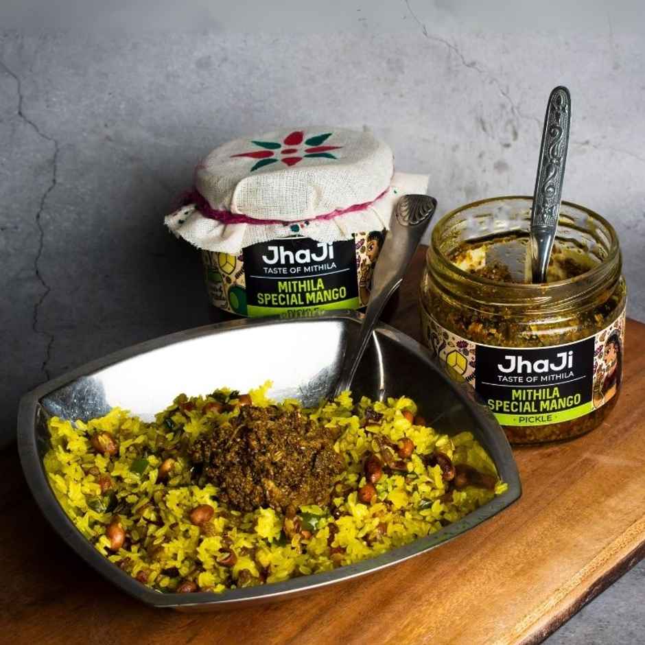 Jhaji Taste of Mithila Special Mango Pickle Bihari Aam ka Aacha