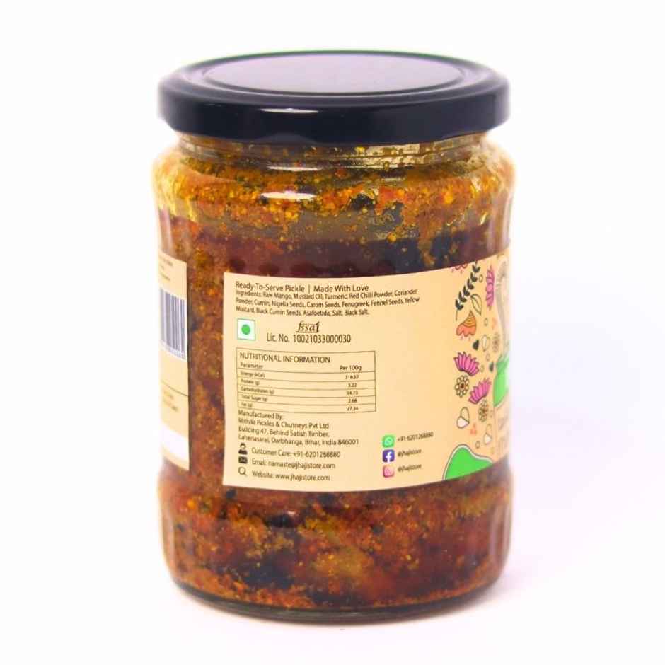 JhaJi Taste of Mithila Special Mango Pickle | Bihari Aam ka Aachar