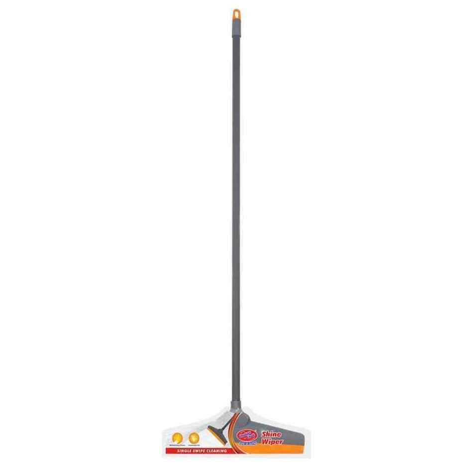 Chakaachak Shine Floor Wiper| 30 CM | Grey & Orange