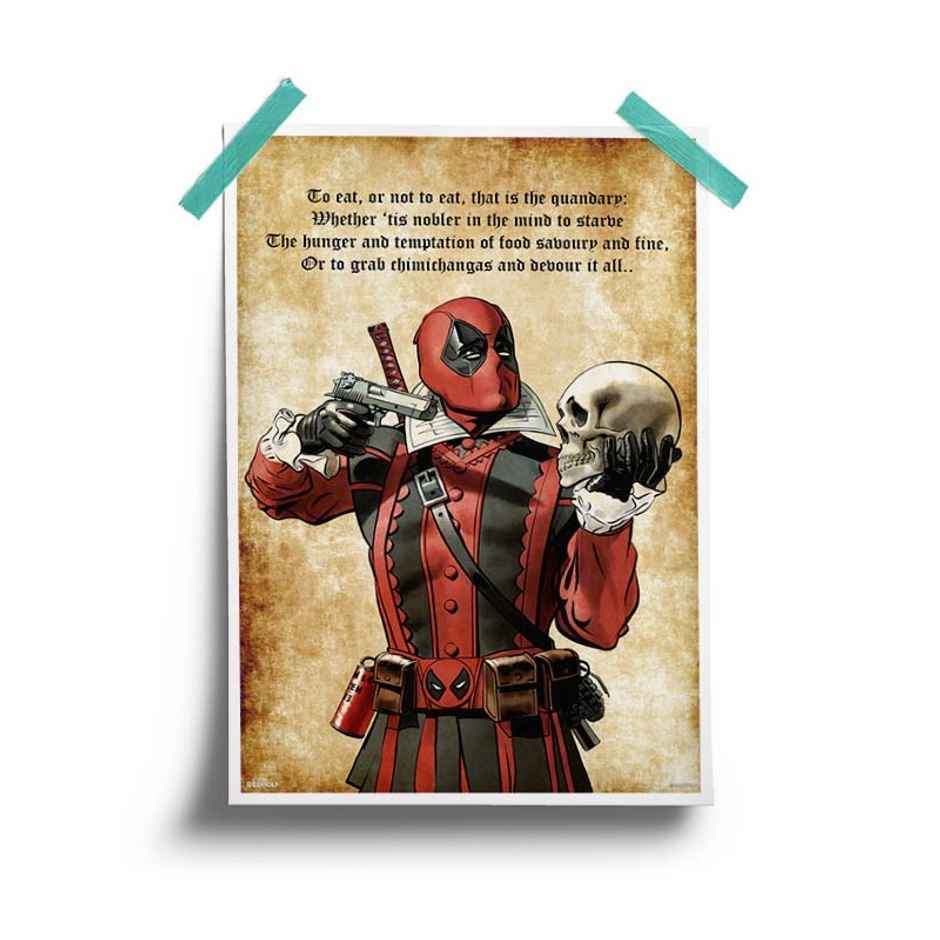 House Of Festivals Deadpool- Dilemma - Marvel Official Poster