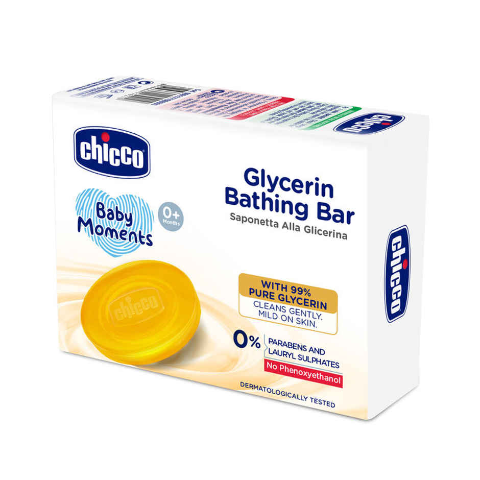 Chicco Baby Moments Glycerin Bathing Bar