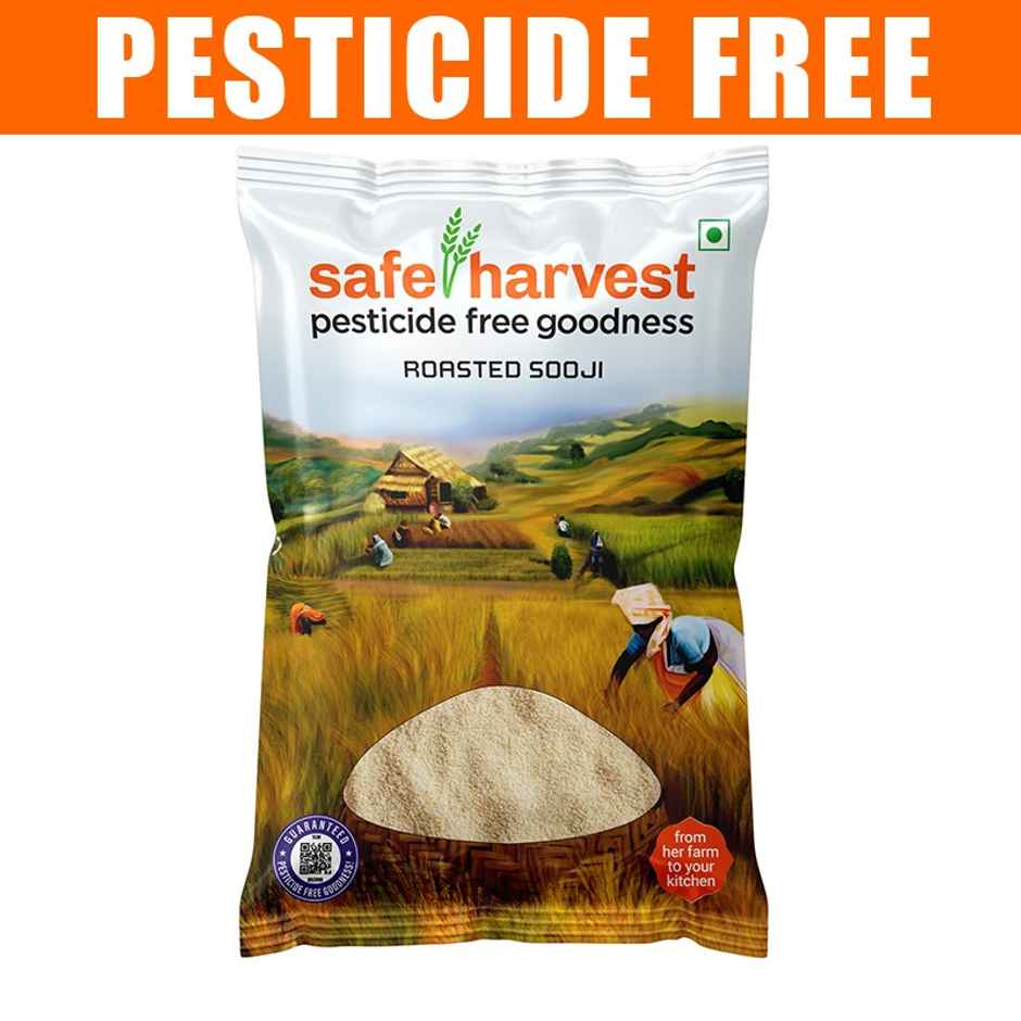 Safe Harvest Pesticide-Free Roasted Sooji Combo